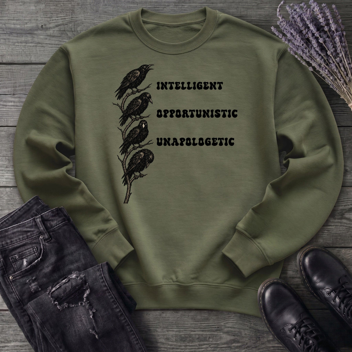 Intelligent Opportunistic Unapologetic Sweatshirt