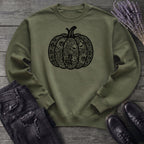 Linocut Pumpkin Sweatshirt