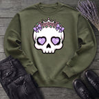 Cute Princess Skull Sweatshirt