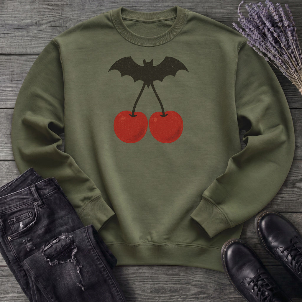 Bat Cherries Sweatshirt