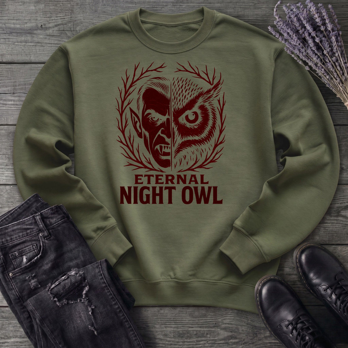 Eternal Night Owl Sweatshirt