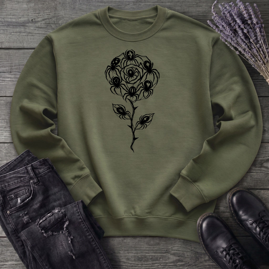 Spider Rose Sweatshirt