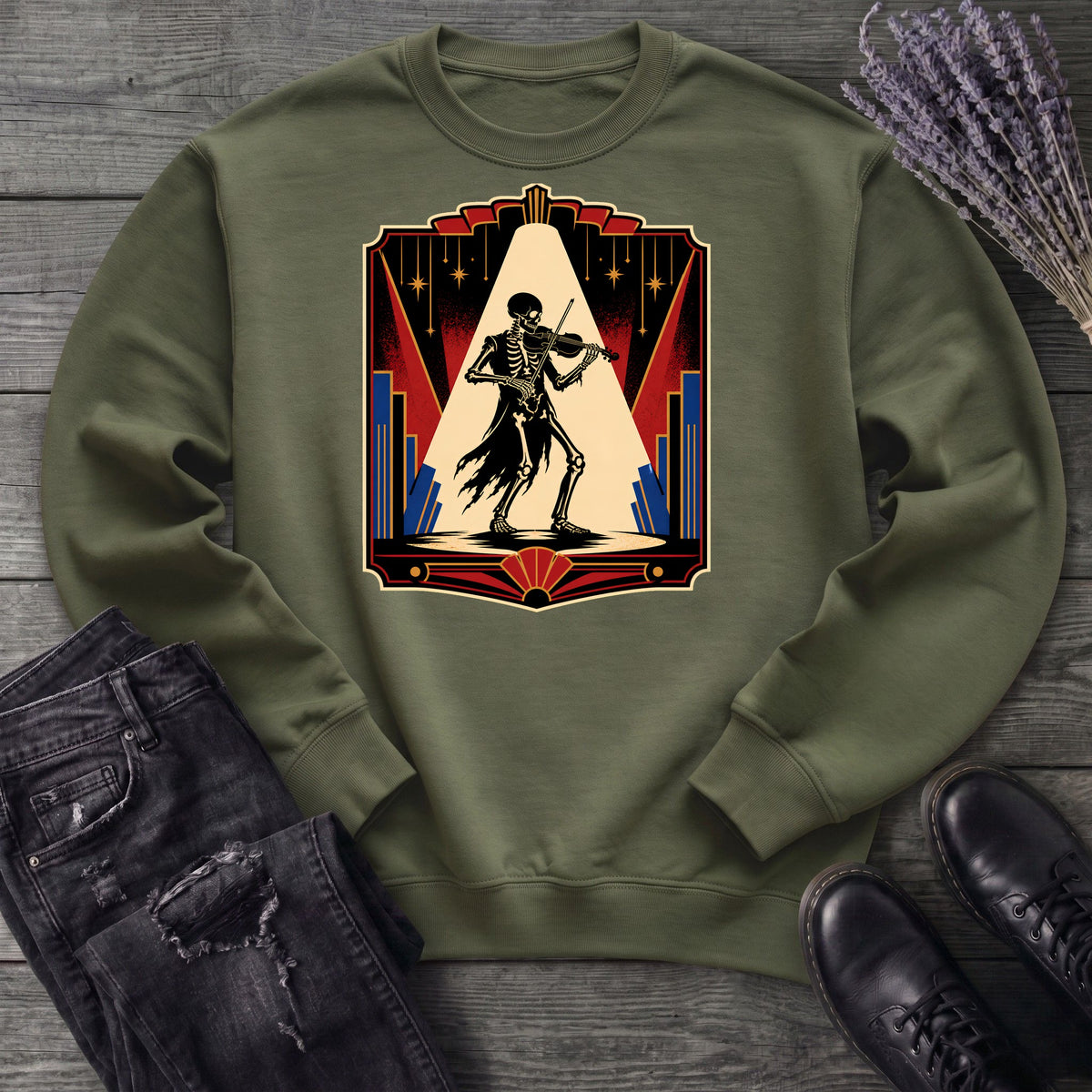 Virtuoso Skeleton Sweatshirt
