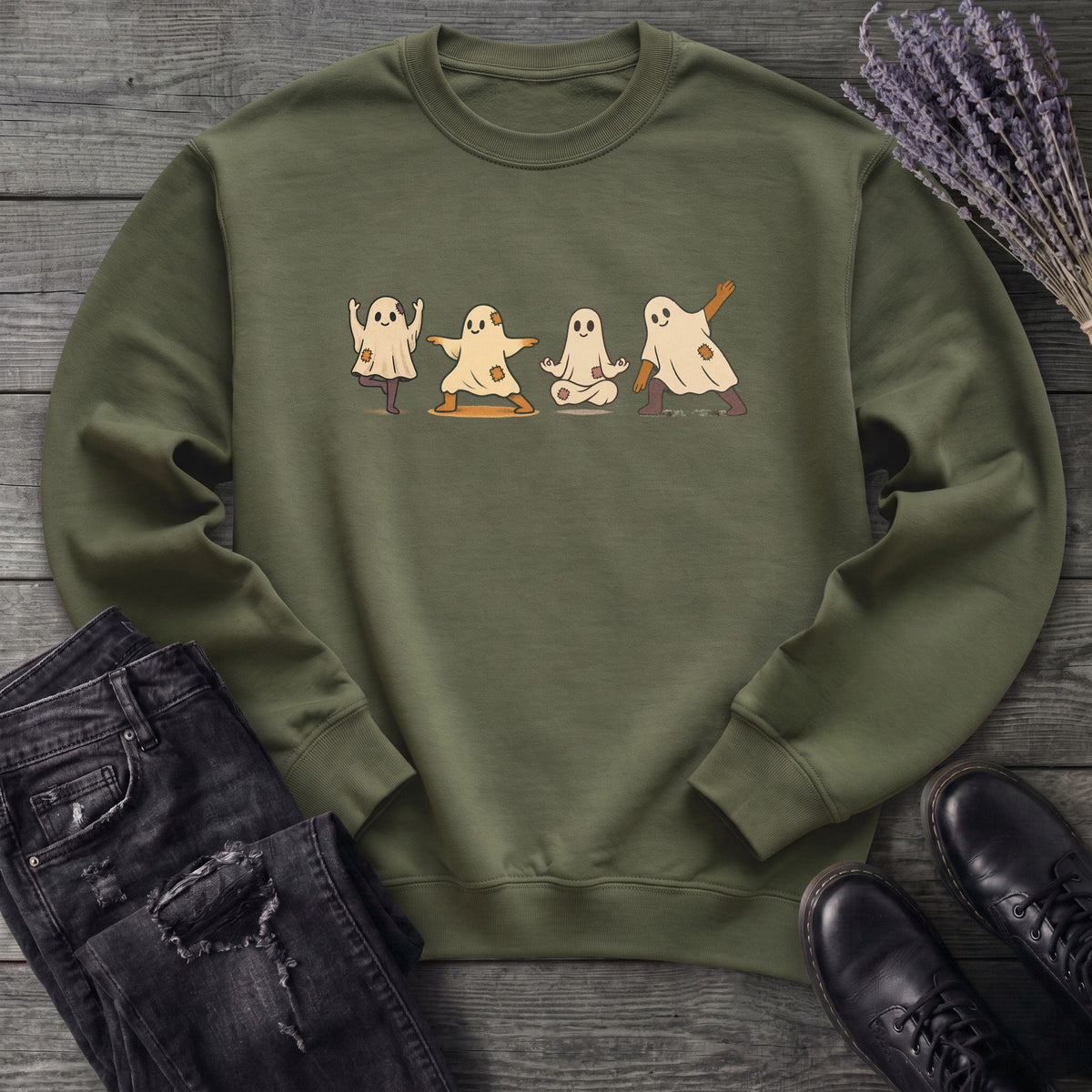 ghost yoga Sweatshirt