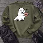 Ghost Heart Coffee Sweatshirt