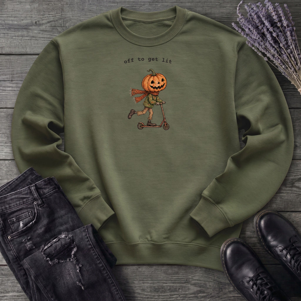 Off To Get Lit Sweatshirt
