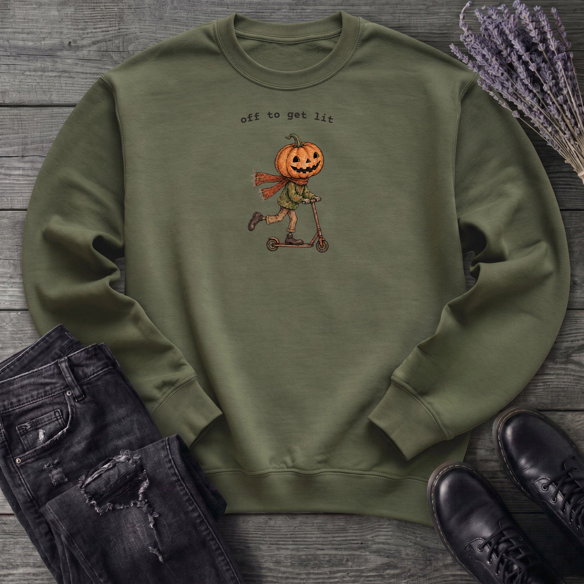 Off To Get Lit Sweatshirt