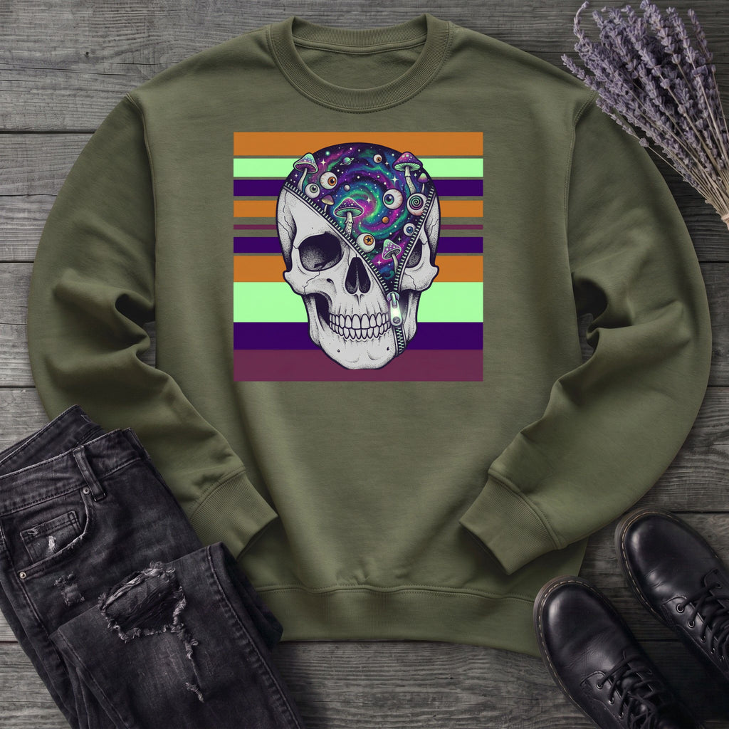 unzip your mind Sweatshirt