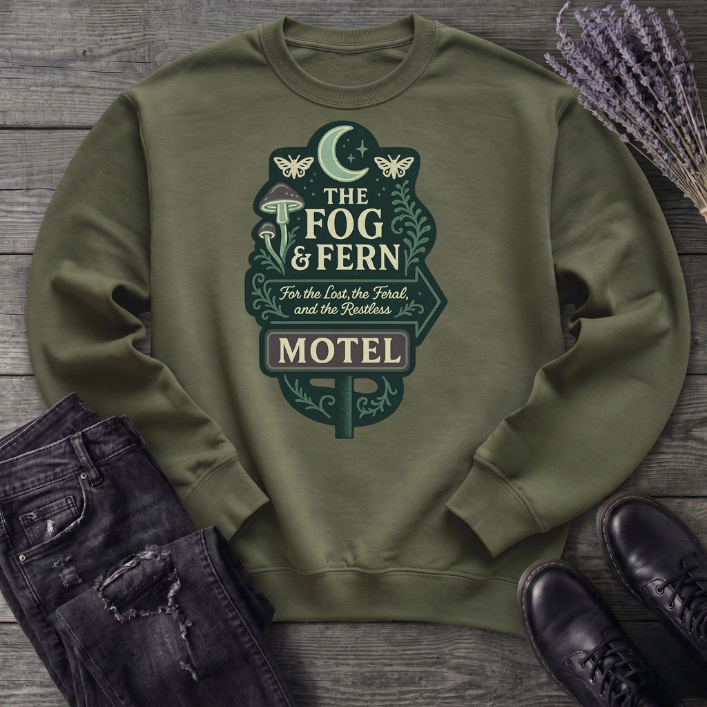 The Fog And Fern Motel Sweatshirt