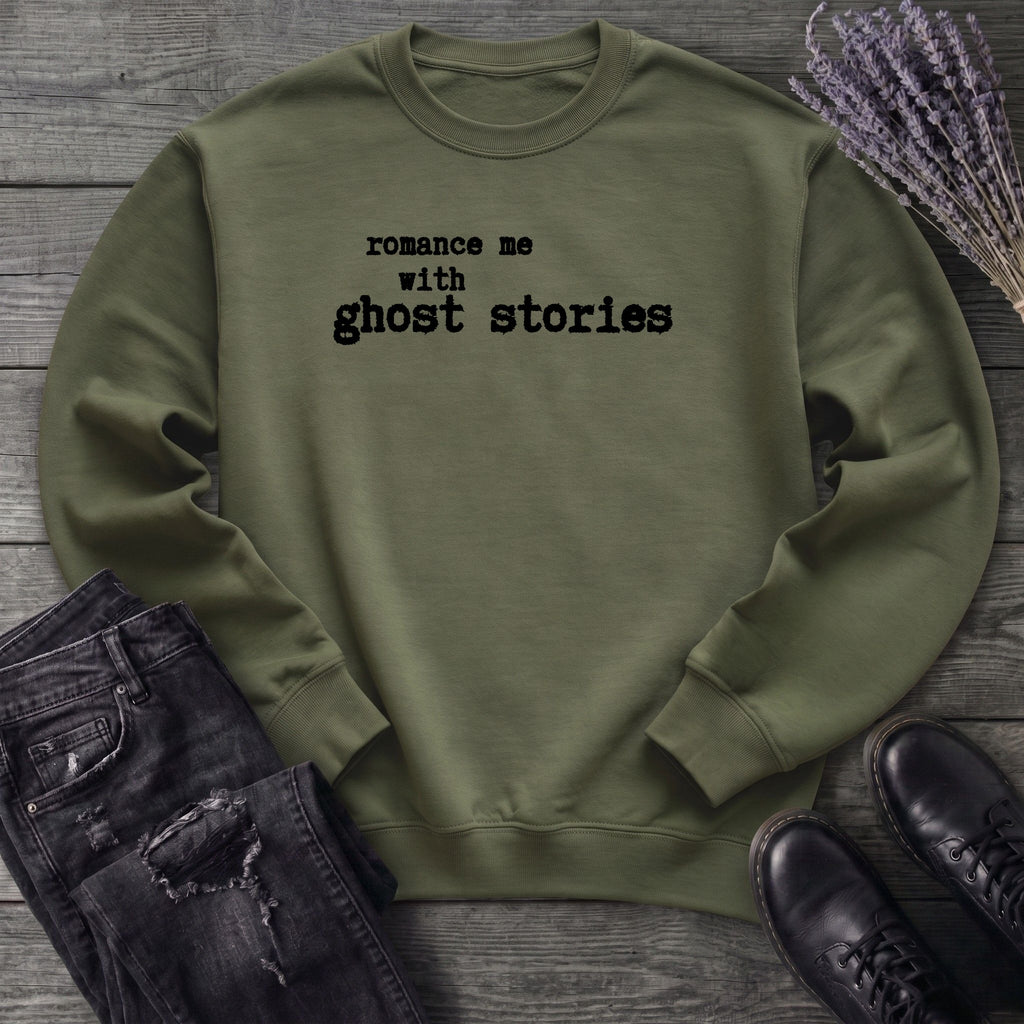 Romance Me With Ghost Stories Sweatshirt