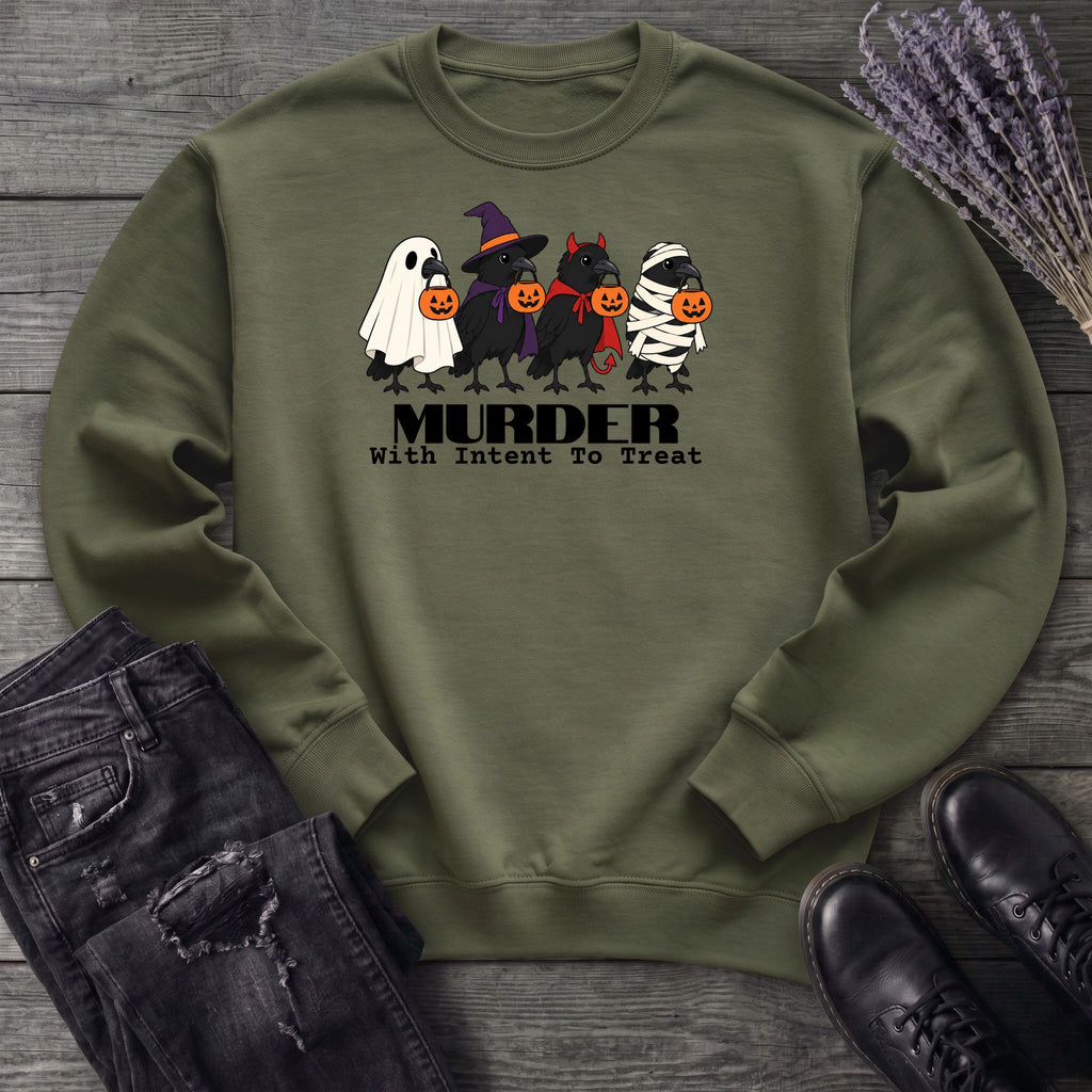 Murder With Intent To Treat Sweatshirt