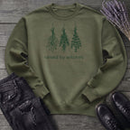 raised by witches minimal Sweatshirt