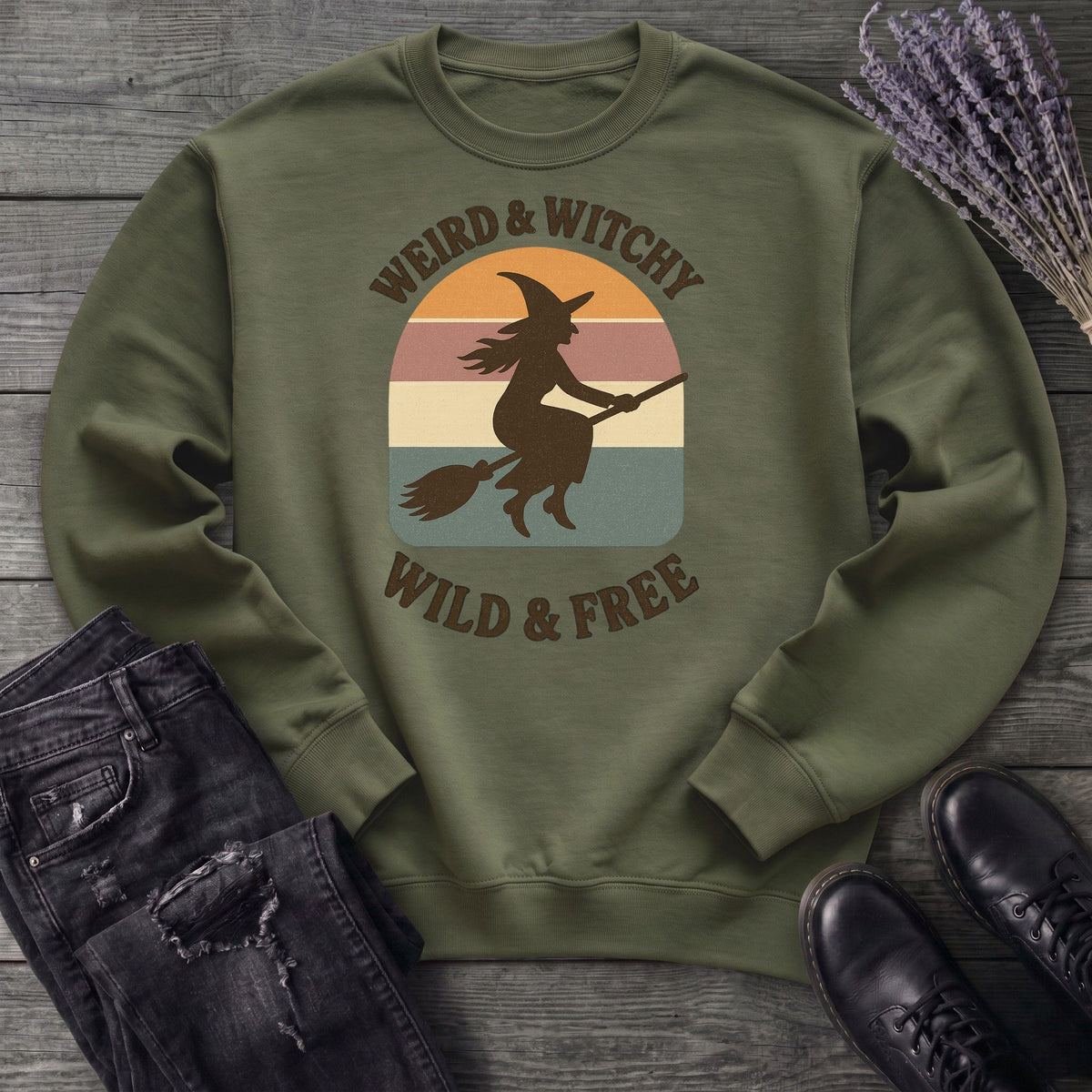 Weird Witchy Wild Free Sweatshirt