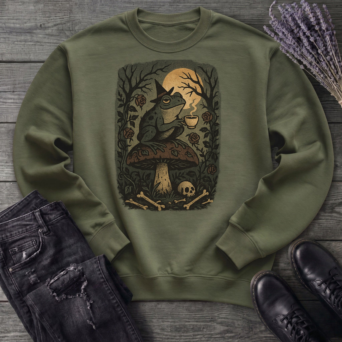 Frog Garden Sweatshirt