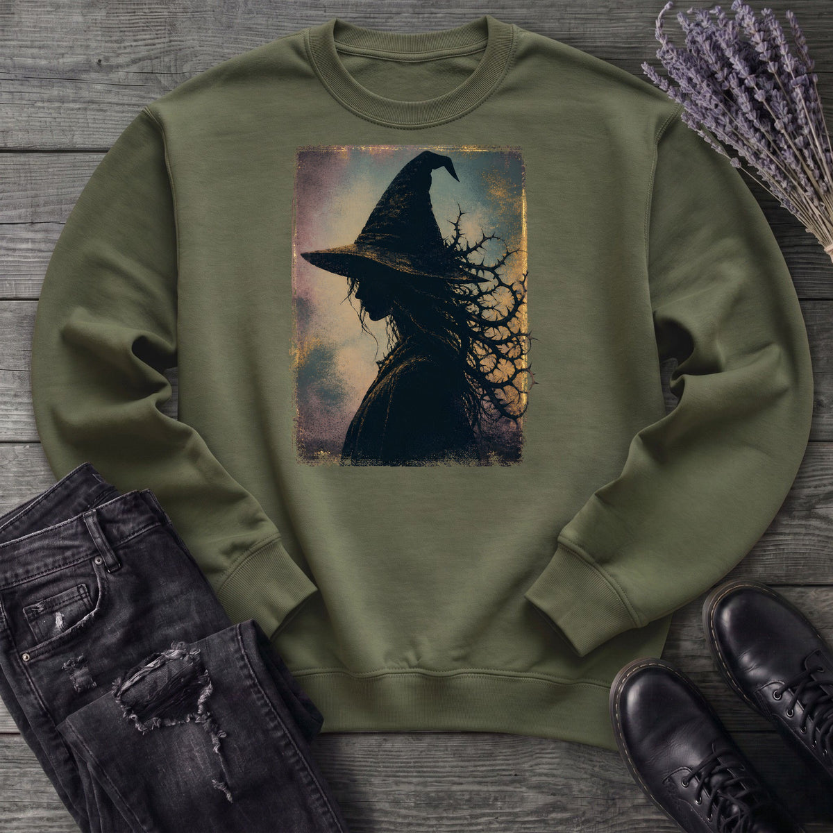 Brambles And Shadows Witch Sweatshirt