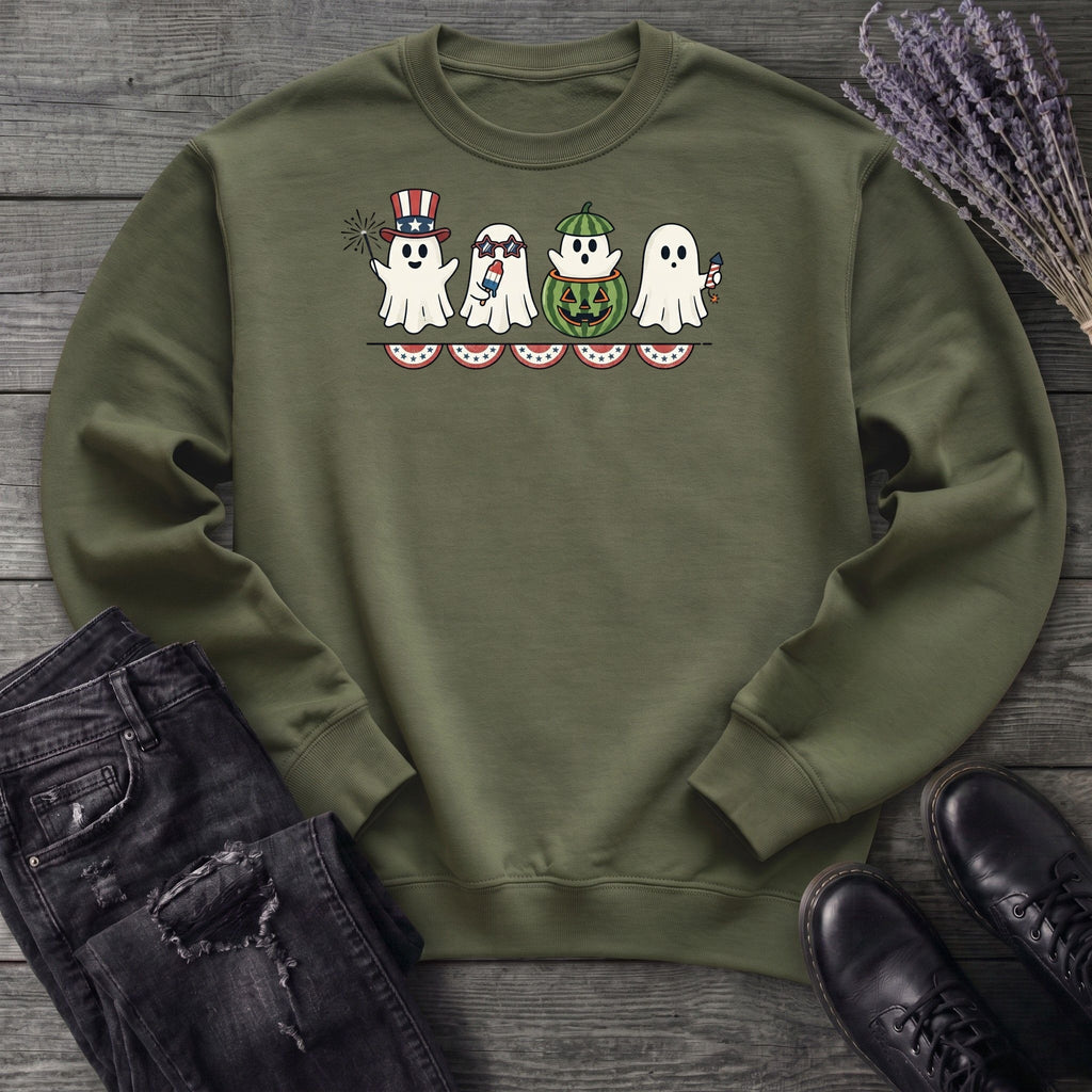 July 4th Ghosts Sweatshirt