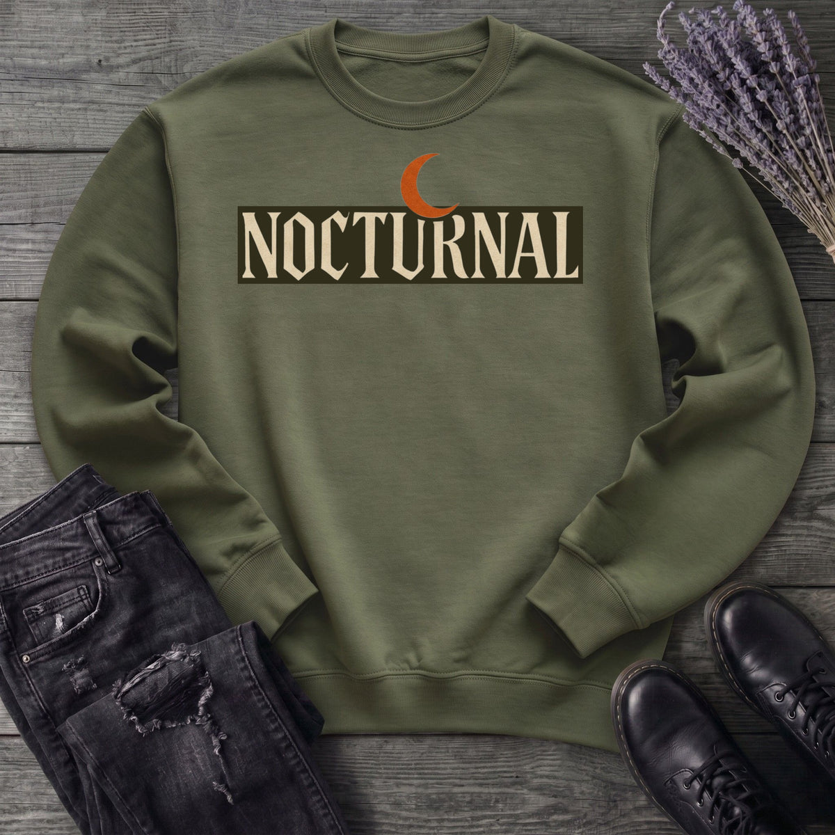 Nocturnal Moon Sweatshirt
