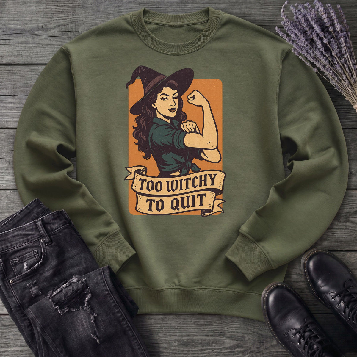 Too Witchy Sweatshirt