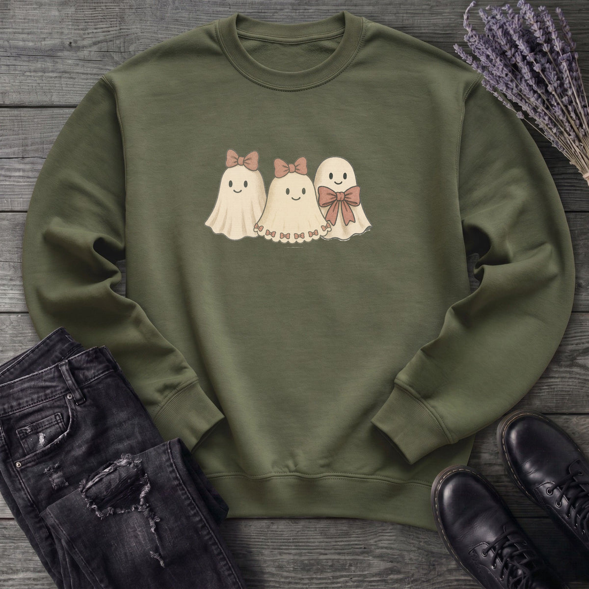 coquette ghost trio Sweatshirt