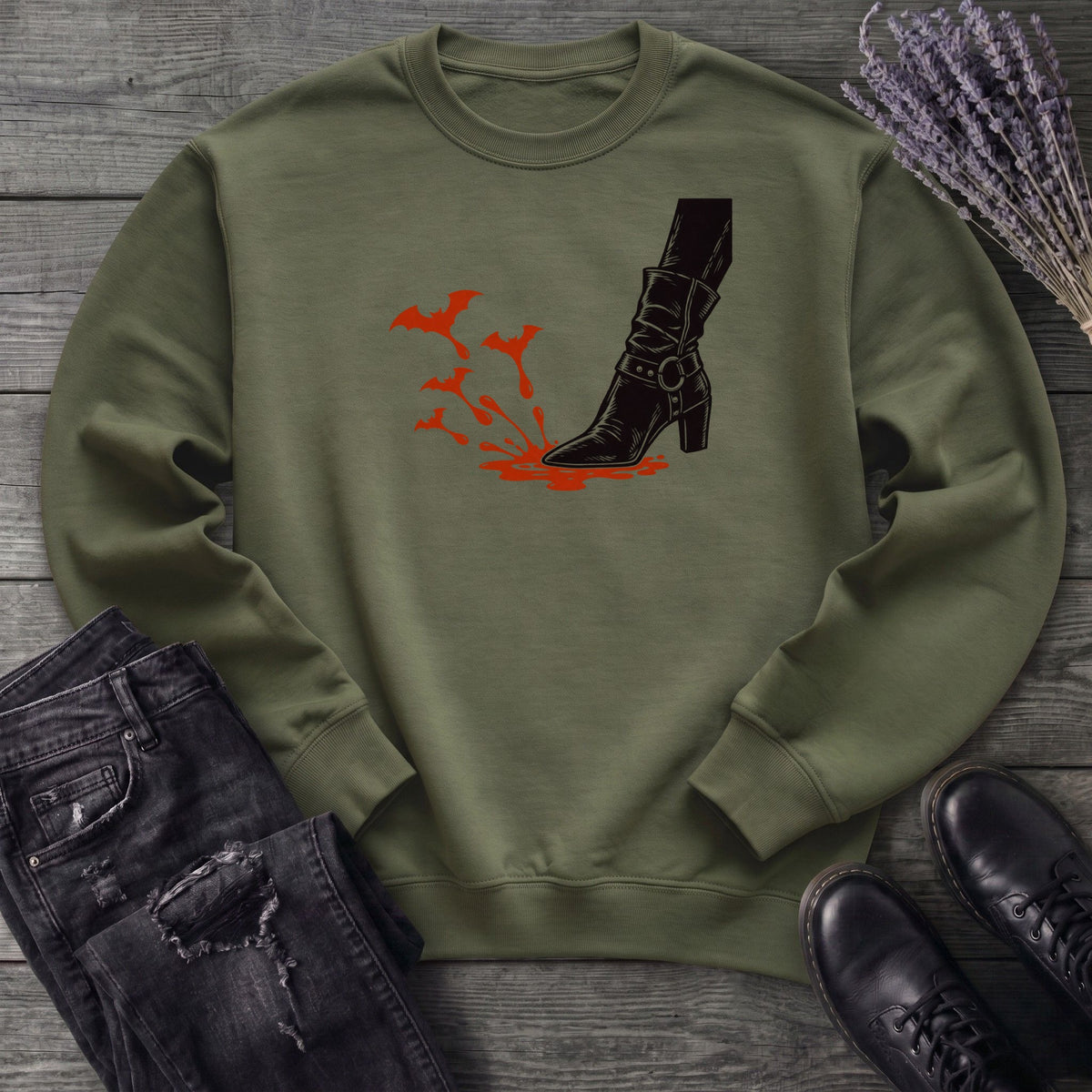 Crimson Stomp Sweatshirt