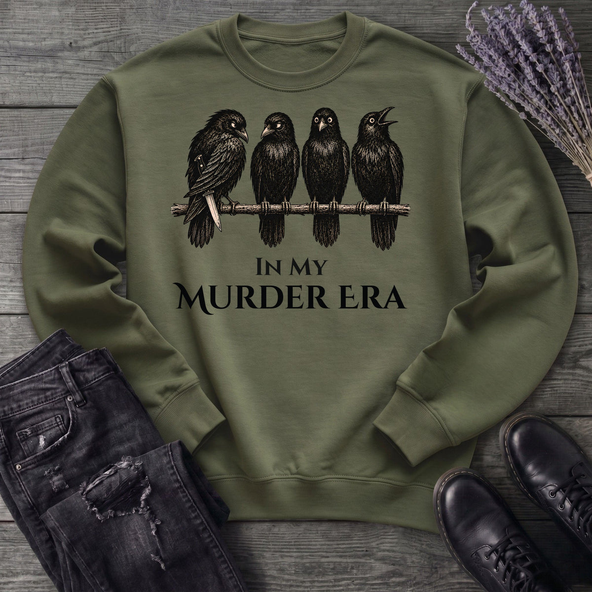 In My Murder Era Sweatshirt