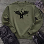 Bat Knitting Sweatshirt