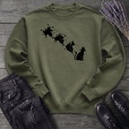 Inkblot Cat Sweatshirt