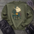 Ghost Carousel Horse Sweatshirt