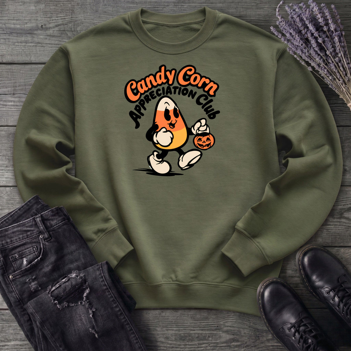 Candy Corn Appreciation Club Sweatshirt
