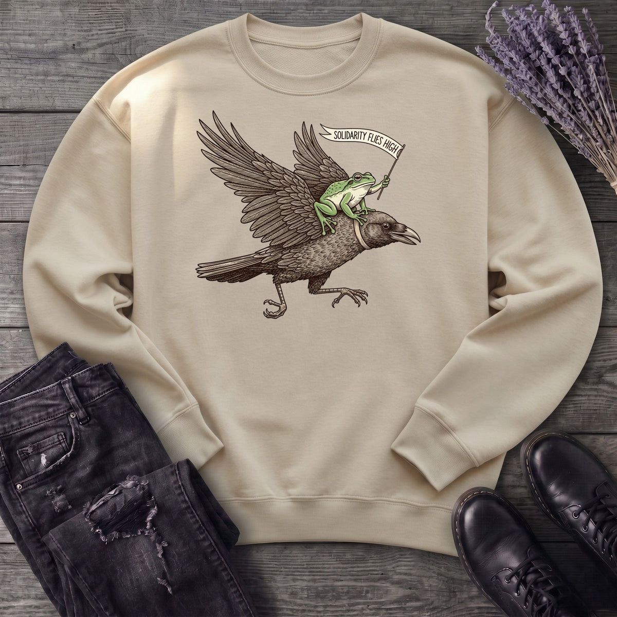 Solidarity Flies High Sweatshirt