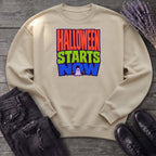 Halloween Starts Now Sweatshirt