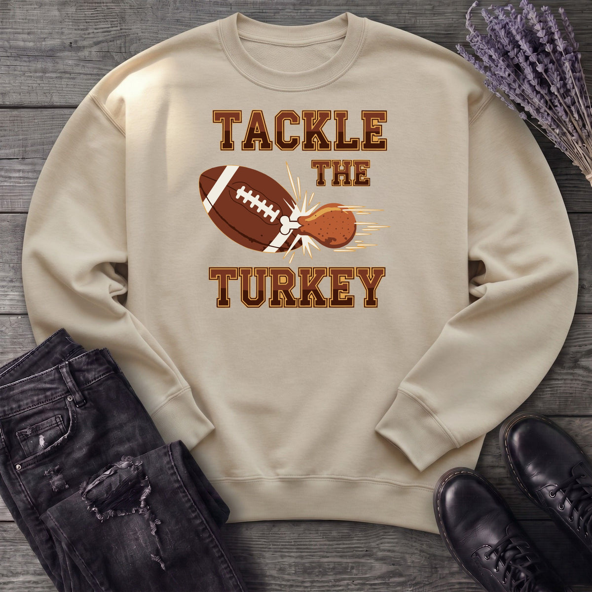 Tackle The Turkey Sweatshirt