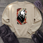 Grunge Howl Collage Sweatshirt