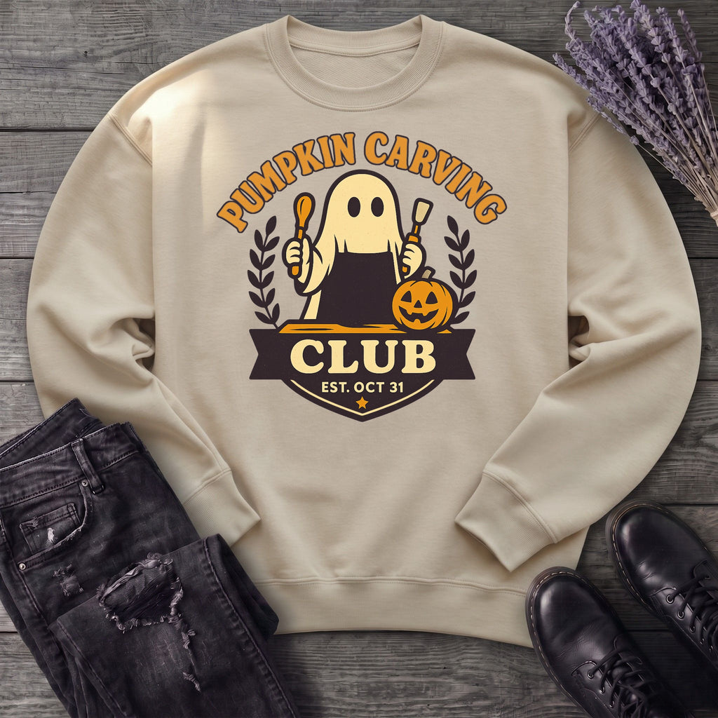 Pumpkin Carving Club Sweatshirt