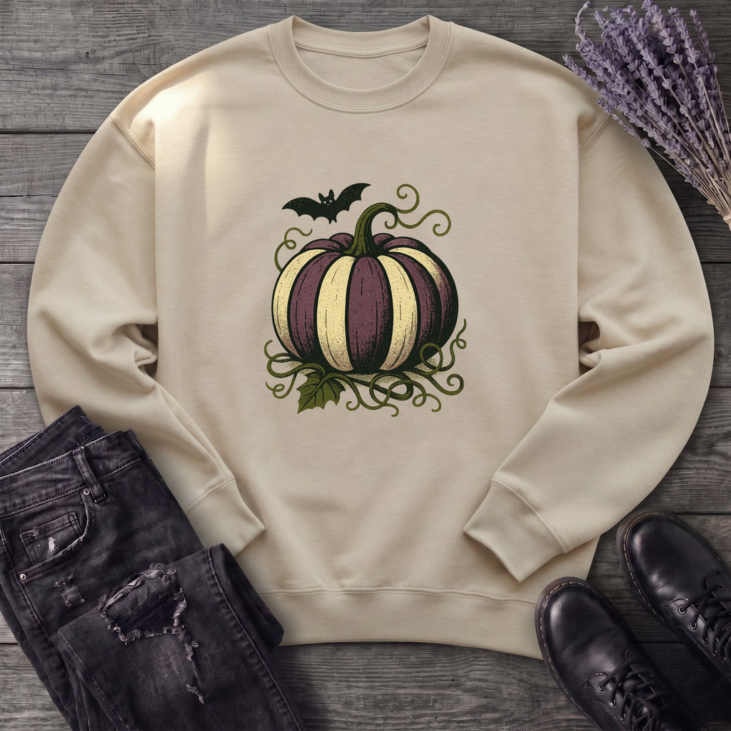 Striped Pumpkin Sweatshirt