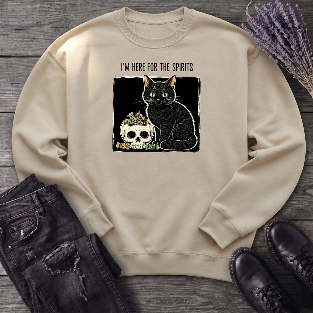 Here For The Spirits Sweatshirt