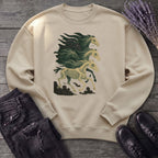Stampeding Ghost Horses Sweatshirt