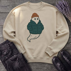 Puffer Coat Ghost Sweatshirt