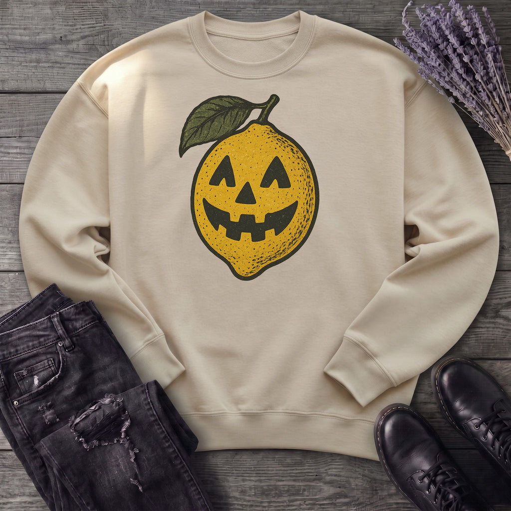 Jack O Lantern Lemon Sweatshirt