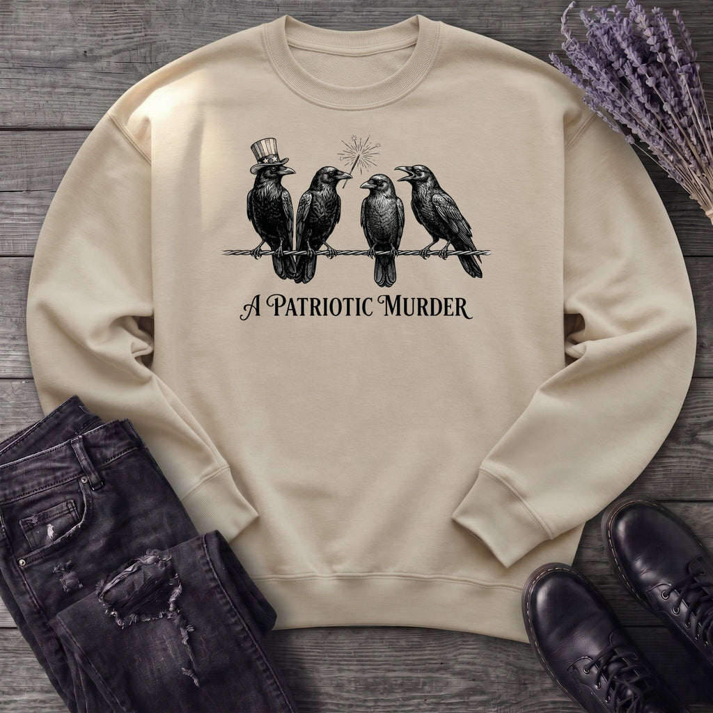 A Patriotic Murder Sweatshirt