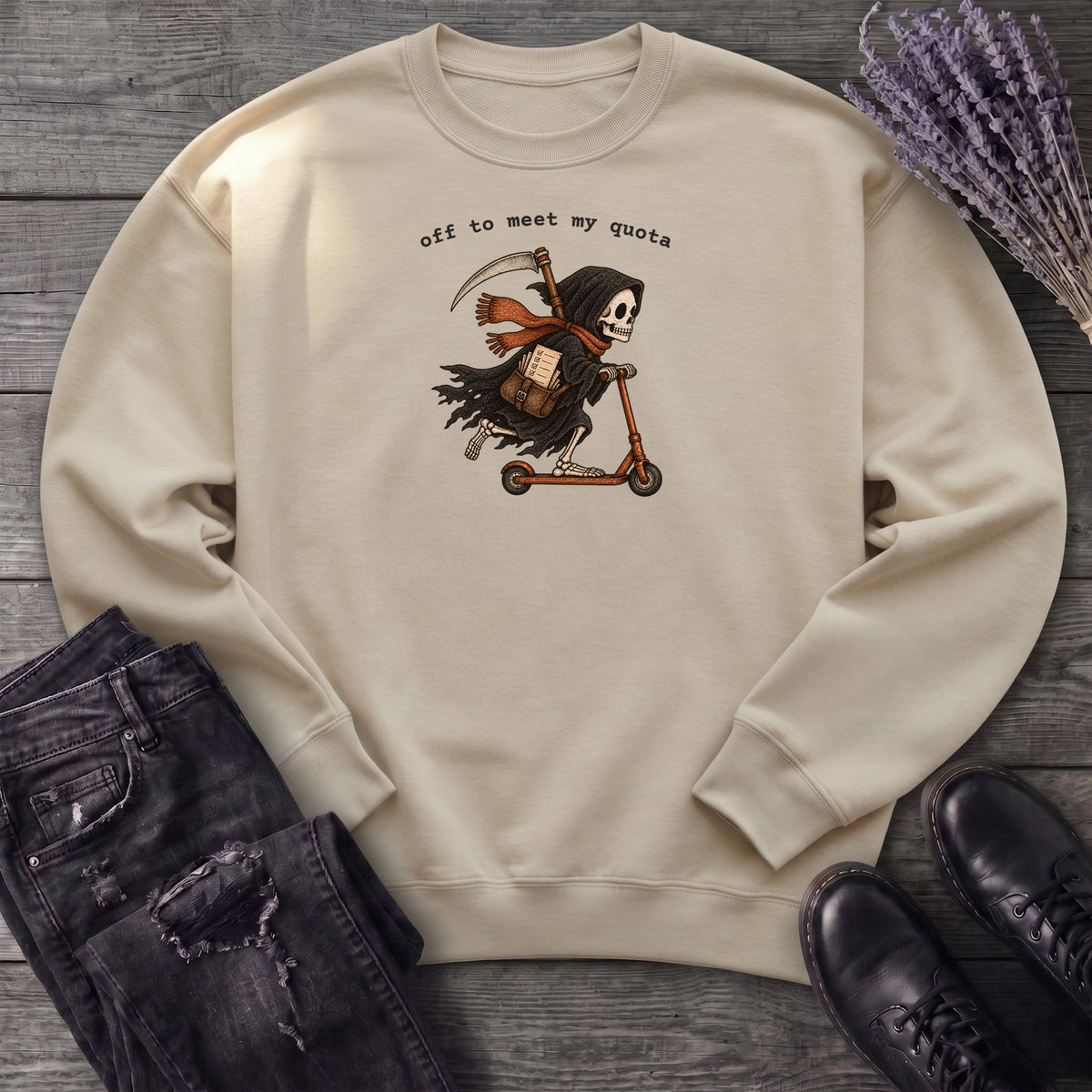Off To Meet My Quota Sweatshirt