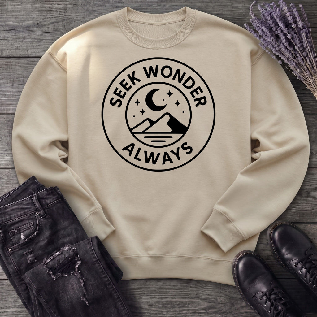 Seek Wonder Always Sweatshirt