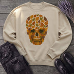 autumn leaves skull Sweatshirt