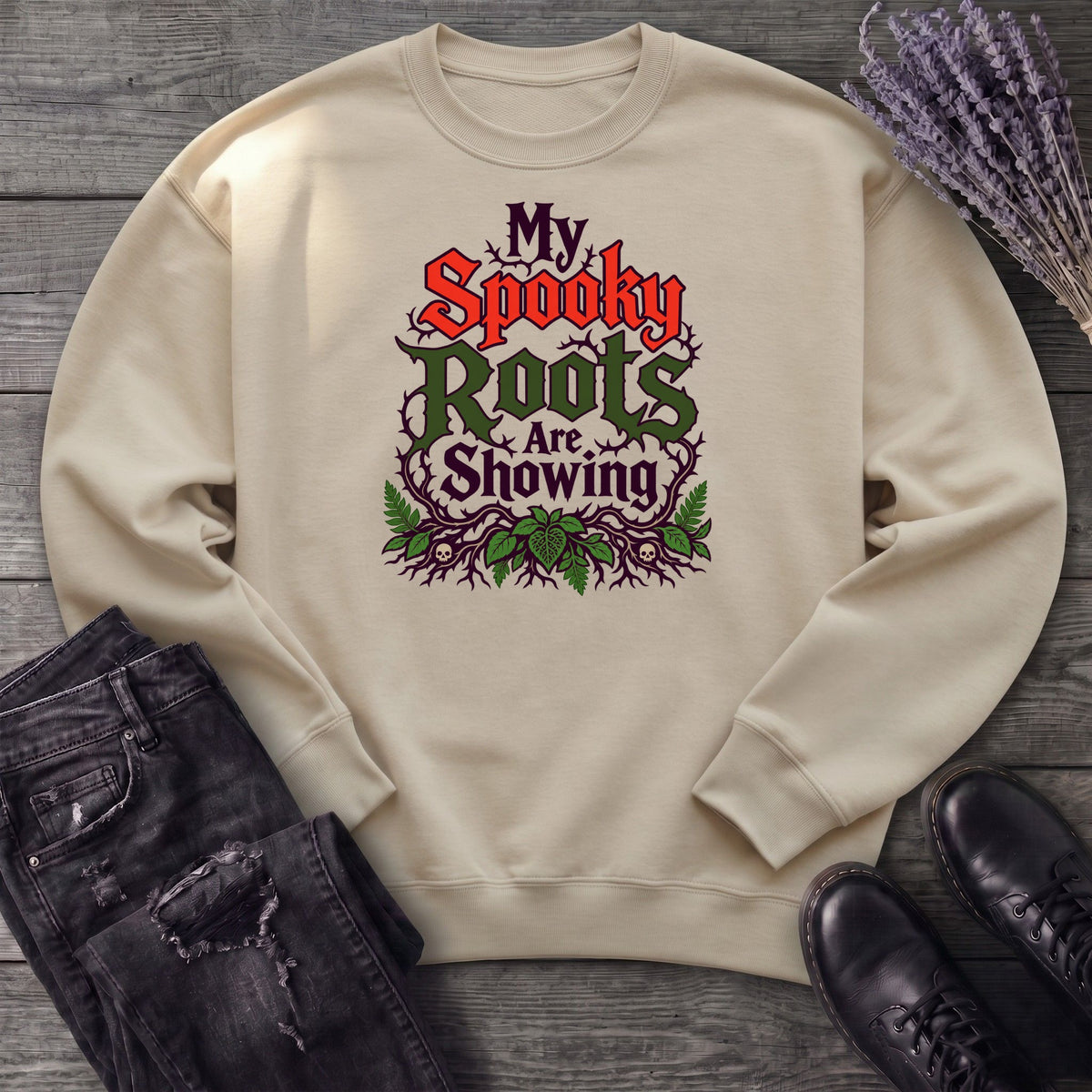 My Spooky Roots Are Showing Sweatshirt