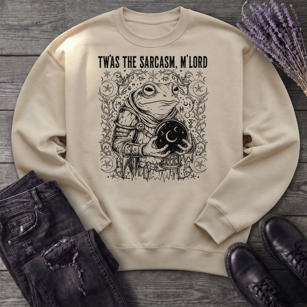 Twas The Sarcasm Frog Sweatshirt