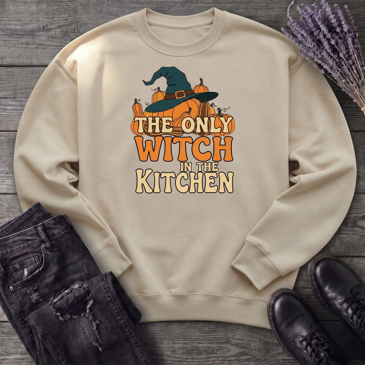 The Only Witch In The Kitchen Sweatshirt