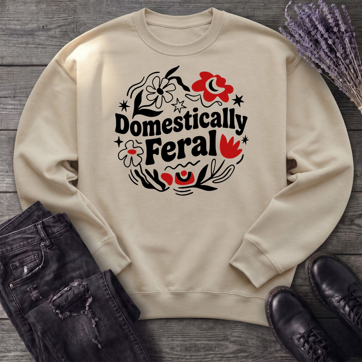 domestically feral Sweatshirt