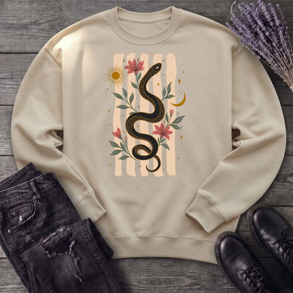 Serpent In Bloom Sweatshirt