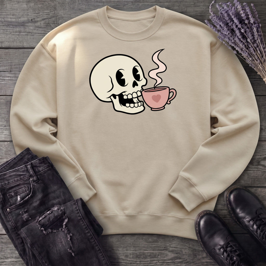 Skull Sip Sweatshirt