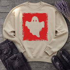 Grunge Stencil Ghost Sweatshirt